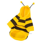 Dogs & Cats Bee Pet Puppy Coat Apparel Outfit Dog Hoodies Winter Warm Cat Cosplay Costume Holiday Outfit for Small Medium