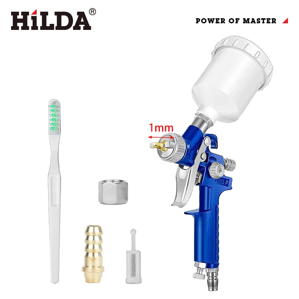 Small Repair Gun for Automobile Furniture Hand Operated H2000 Spray Gun Pneumatic Tool