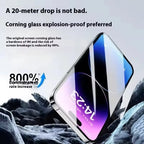 Oleophobic Coating Dust Free Easy Installation Screen Protector For iPhone 16 15 14 13 12 11 17 Pro Max 17 Air XR X XS 7 8 Plus