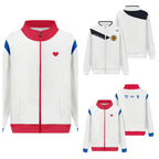 Classic Raglan jackets All of Us Are Dead 3D Print Zipper Jacket Windbreaker Men/Boys Stand Collar Long Sleeve Clothes Jackets