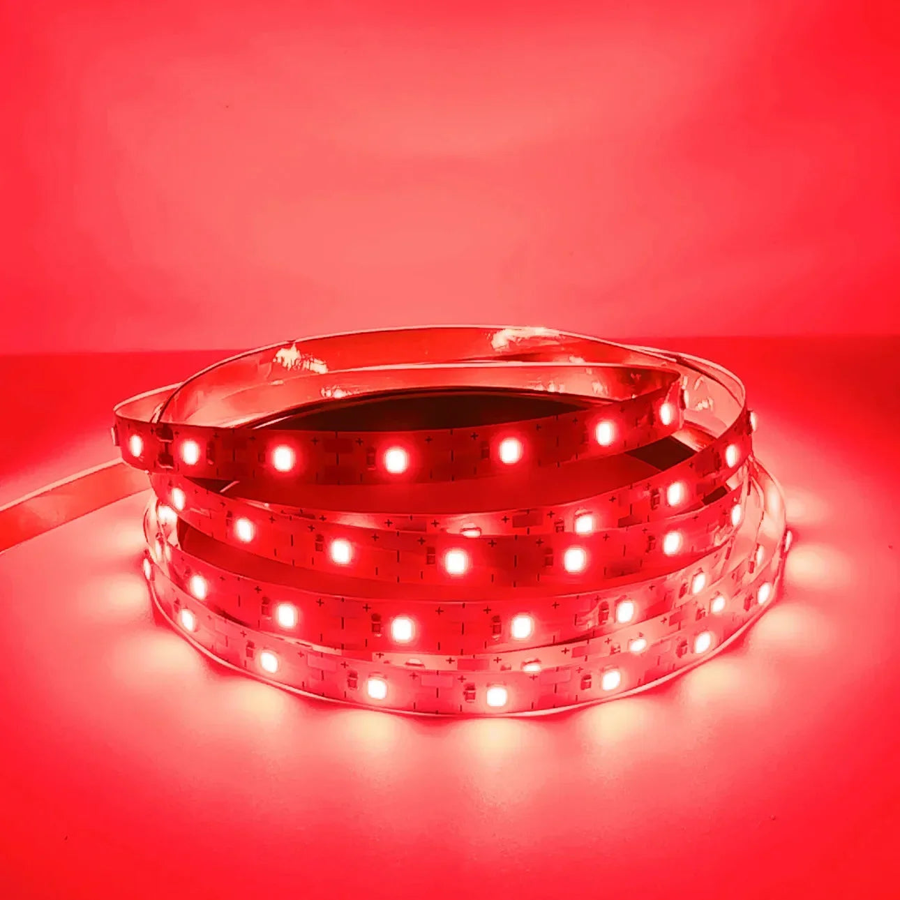 LED Strip 60LEDs/m DC12V SMD2835 Home Strip Red Blue Green Yellow Pink Warm White Flexible Cuttable Soft Lamp Bar For Home Decor