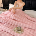 1pc Plaid Flannel Blanket Multi-color Warm Soft Cozy Throw Blanket Sofa Bed Room Decor Office Nap Blanket Christmas Gifts