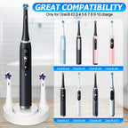 Electric Toothbrush Holder,Replacement Stand Base Compatible with Oral B Toothbrush,Toothbrush Organizer for Bathroom Storage