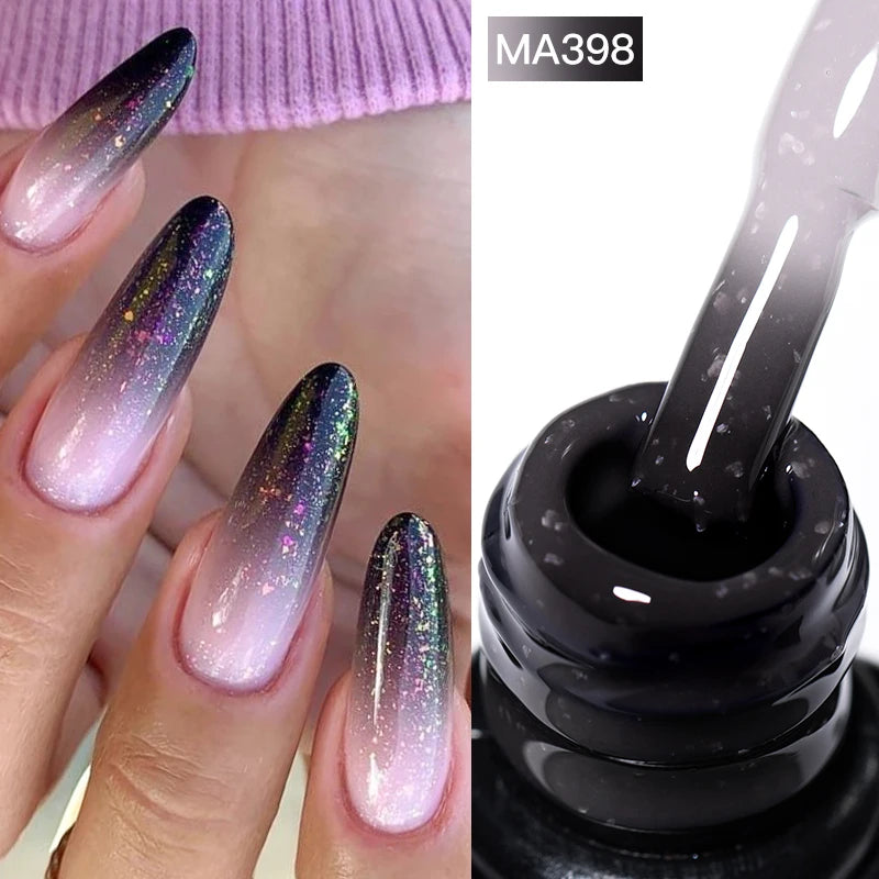 7ml Nude Rubber Base Gel, 68 Colors, DIY Nail Art Supplies Gel for Nails Design, UV LED Soak Off, Easy to Apply, Long Lasting