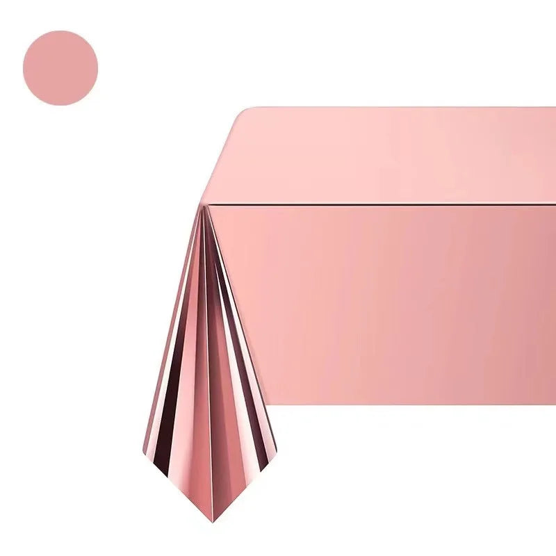 Rose Gold Disposable Tableware Sets Rose Gold Stamping Paper Plates Napkins Queen Princess Girls Happy Birthday Party Supplies