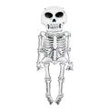 Halloween Pumpkin Spider Spooky Skeleton Decoration Balloons Halloween Theme Party DIY Scene Decoration Inflatable Balloons
