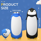 Penguin Stainless Steel Vacuum Insulated Tumblers Travel Mug Tea Water Bottle Coffee Vacuum Flask For Child Kids Student Gift