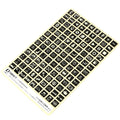 Luminous Labels Car Stickers Interior Decals Door Switches Panel Dash Board Decoration Truck Off Road Caravan Auto Accessories