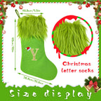 Christmas Decoration Stockings Home Decoration Venue Decoration Christmas Decoration Supplies Large Knitted Alphabet Stockings