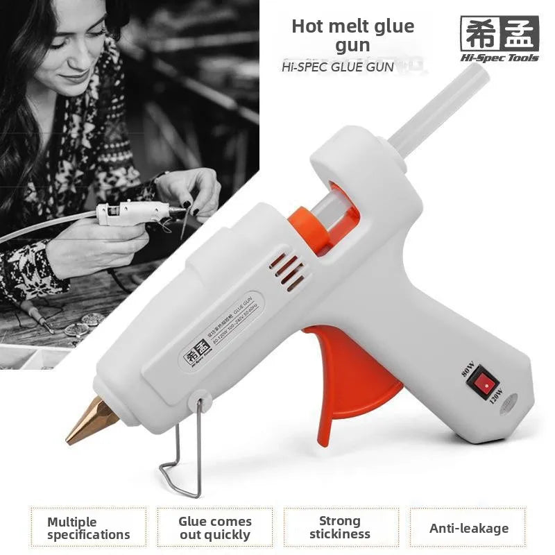 Hot Melt Glue Gun with Switch .suit Glue Stick Mini Indusrial Adhesive Hot Gun Electric Heat Temperature Gun Repair Tool