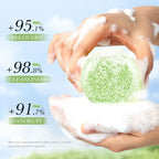 Tea Tree Essential Oil Shampoo Soap for Deep Cleaning and Hair Care Silicone Free and Residue Free Handmade Essential Oil Soap