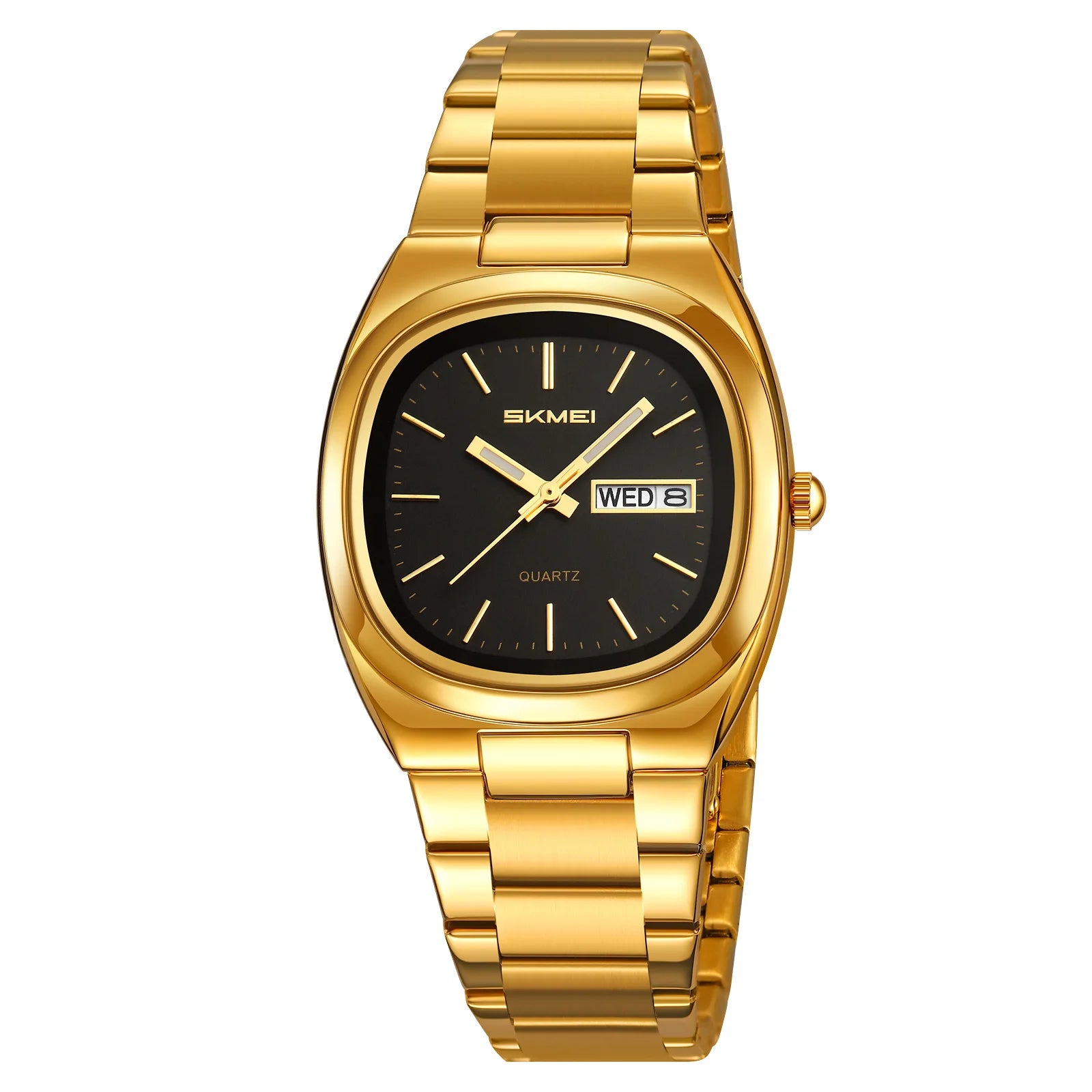 SKMEI 2420 Business Steel Clock Fashion Quartz Date Time Women Luxury Watches Casual Female Wristwatch Dress For Women Ladies
