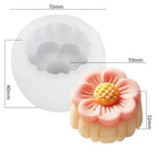 3D Flower Shape Flower Silicone Molds Ice Pastry Baking Tool Jelly Candy Moulds Reusable Chocolate Silicone Soap Mold Kitchen
