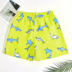 New 3d Printed Shark Beach Shorts For Men Cartoon Animal Graphic Swimming Trunks Kids Summer Quick Dry Hawaiian Board Shorts