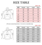 Men Halloween Stitch Pumpkin Face 3D Print Hoodie Split Black Orange Graphic Long Sleeve Pullover Sweatshirt With Pocket