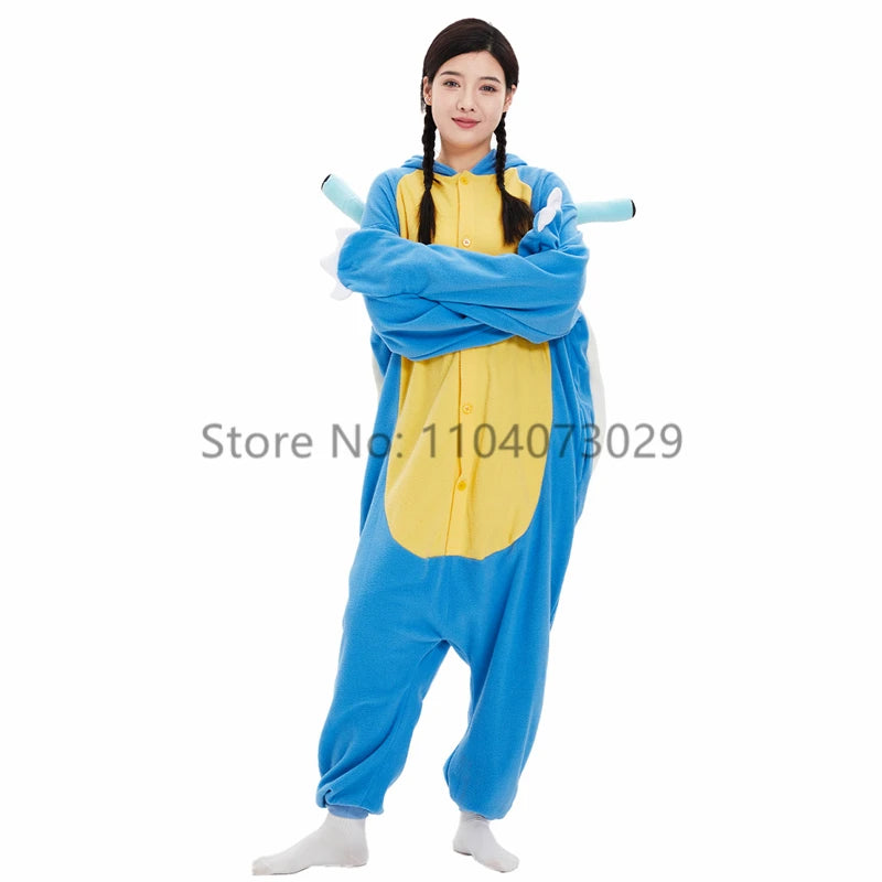 Onesieshow Animal Kigurumi Pyjamas Halloween Onesies Adult Cartoon Turtle Pajama Cosplay Party Costume Women Homewear
