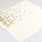 Plastic Disposable Tablecloth Rectangle Party Table Cover Gold Dot Waterproof Table Cloth for Wedding Birthday Party Decor