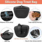 Dog Training Kit: Treat Pouch, Clickers, Silent Whistle, 2‑in‑1, Guide, Poop Bags