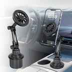 Car Cup Phone Holder Magnetic Phone Mount Super Strong Suction for Stable 360° Rotatable Mobile Support For Car