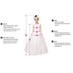 Girls Party Dresses Pink Satin 2025 Flower Girl Dress Bow Puff Sleeve Prom Baptism First Birthday Official Events