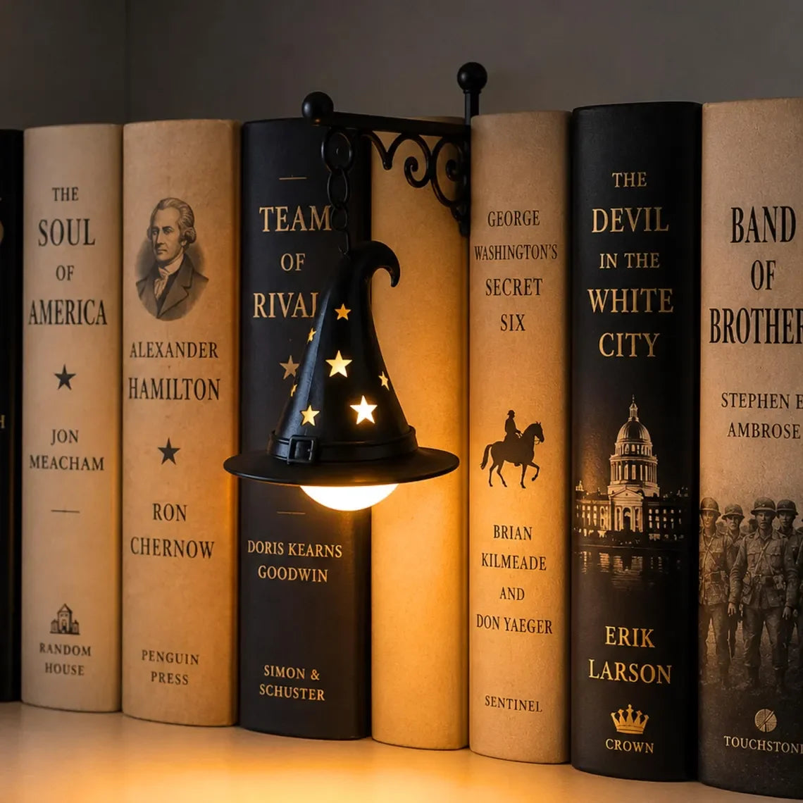 Gothic Retro Metal Halloween Wall Mount LED Reading Lamp Vintage Bookshelf Night Light Indoor Bedroom Home Wall Decor Ornament
