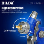 Small Repair Gun for Automobile Furniture Hand Operated H2000 Spray Gun Pneumatic Tool
