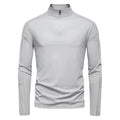 AIOPESON 2025 Men's Spring Lightweight Breathable UV Protection Sun Shirt for Outdoor Activities Male T Shirt