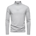 AIOPESON 2025 Men's Spring Lightweight Breathable UV Protection Sun Shirt for Outdoor Activities Male T Shirt
