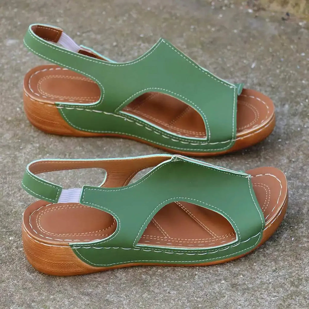 Summer Women Wedge Sandals New Woman Fashion Non Slip Beach Shoes Female Lightweight Casual Platform Sandalias Zapatos Mujer