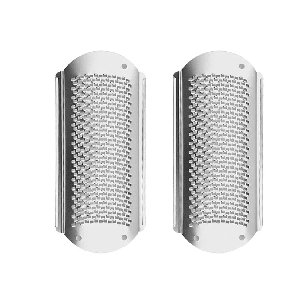 File Pedicure Stainless Steel Foot Scrubber  Heel Callus Dead Skin Remover Exfoliating Professional Feet Care Tool Pedicure