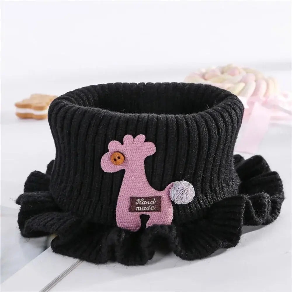 New Knit Scarfs Knitted Scarf Wool Multiple olors Winter Warmer Collar Outdoor Scarves Knitted Baby Scarf Kids