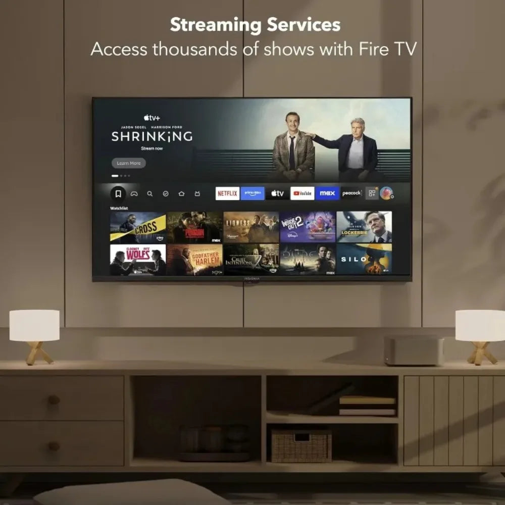 Best Promotion-43" Class F50 Series LED 4K UHD Smart Fire TV, Voice Remote with Alexa, Stream Live TV Without Cable