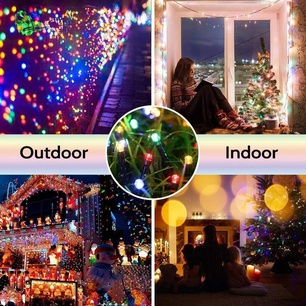 10m-50m LED String Lights Christmas Garland USB Fairy Lights Outdoor For Wedding Party New Year Christmas Tree Decoration Lamps