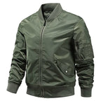 Bomber Jacket Men Winter Autumn College Camouflage Jackets Men Motorcycle Coat Windproof Army Pilot Military Jacket Streetwear