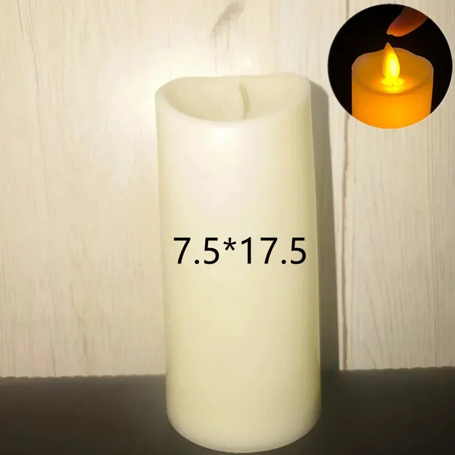 1~10PCS Swing Flameless LED Candles Flickering Simulation Light for Christmas Wedding Birthday Party Home Decoration Supplies