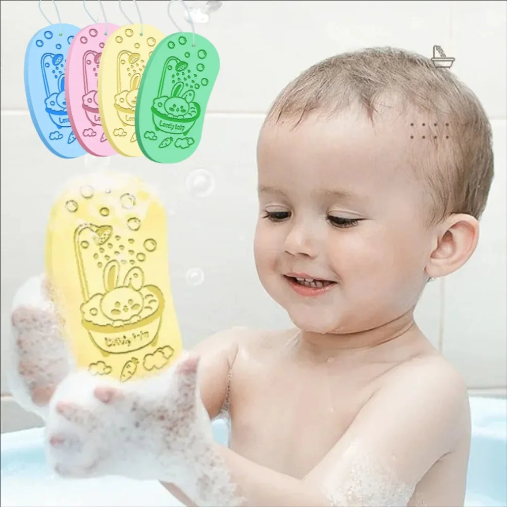 Soft Bath Sponge Body Scrub Bast Wisp Massage Brush Relax Exfoliating Sponge for Bathing Remove Dirt Skin Care Bath Accessories