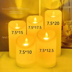 1~10PCS Swing Flameless LED Candles Flickering Simulation Light for Christmas Wedding Birthday Party Home Decoration Supplies