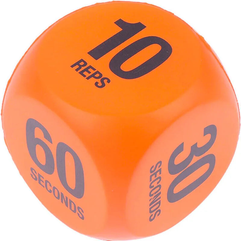 2pk Fitness Exercise Dice for Cardio HIIT Exercise Classes Fun Fitness Dice Convenient Portable Gym Accessories Whole Body