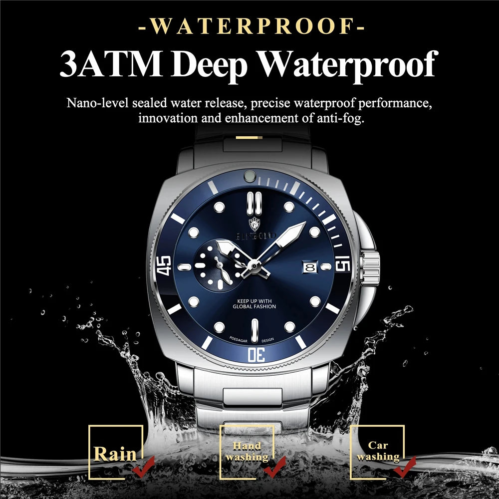 New Gifts Clock Red Watch Man Unique Digital Small Dial Fashion Quartz Wristwatches Mens Automatic Watches Men Cadeau Homme 2026