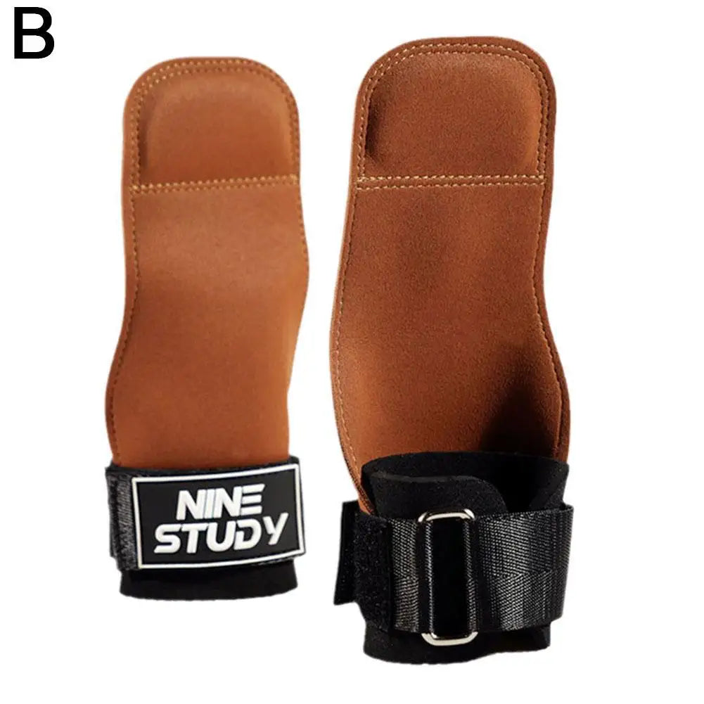 Gym Gloves Fitness Hand Palm Protection Equipment Anti-Slip Wear-Resistant Wrist Protection Hard Pull Grip Strength Gloves