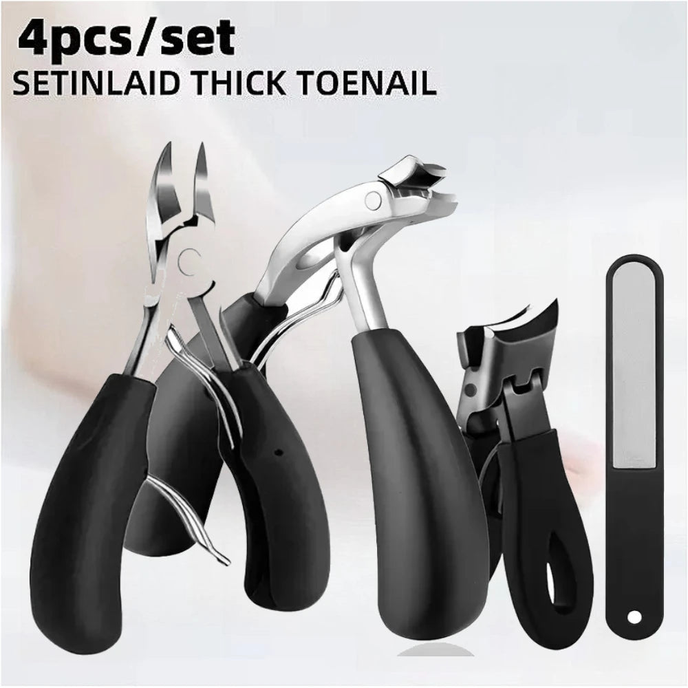 Professional Nail Clippers, Correction Thick Nails Ingrown Paronychia Trimmer, Edge Cutter, Manicure Scissor Pedicure Tool