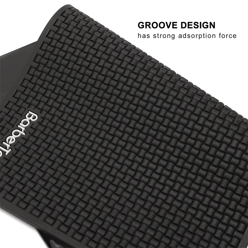Black Anti Slip Barber Station Pad Scissores combs Tools Rubber Storage Mat Hairdressers Barbershop Professional Tools Supplies