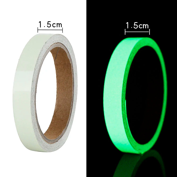 Luminous Tape 5 Meters Self-adhesive Glow Emergency Logo In The Dark Safety Stage Stickers Home Decor Party Supplies Decorative