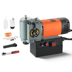 SucceBuy Magnetic Drill Press 1300W Low Profile Mag Drill Light Weight Portable Mag Drilling Machine with Cooling Device
