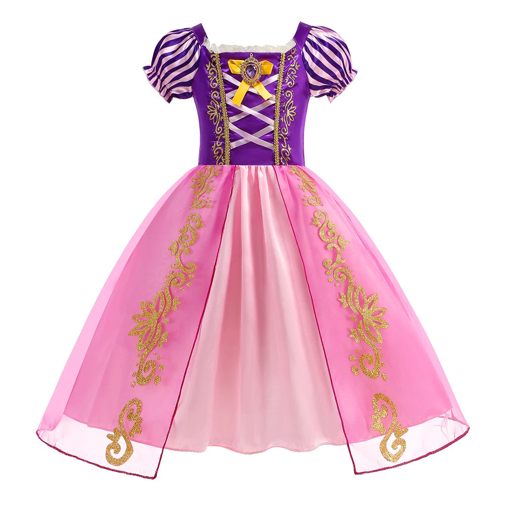 Horror Movie Girls Annabell Cosplay Halloween Costume Kids Horror Scary Doll Ghost Fancy White Dress Outfits