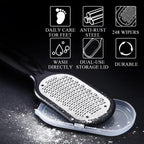1pc Professional Stainless Steel Foot File Callus Remover Scraper Pedicure Tools Dead Skin Remove for Heels Feet Hand Care