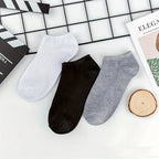 5/10-Pack Unisex Comfort-Fit Ankle Socks for All, Breathable & Lightweight - Ideal for Sports & Daily Wear