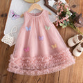 Baby Girl Dress Summer Tulle Bow Princess Girl Dress Adorable Birthday Party Baby Dress