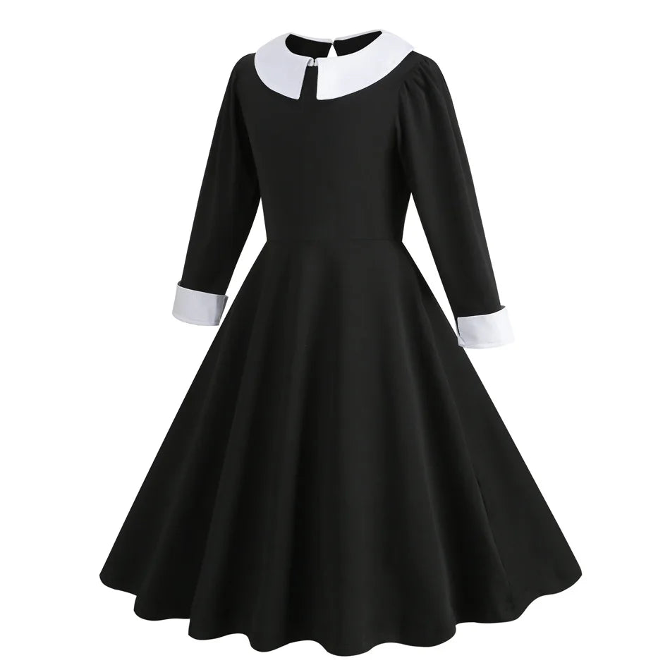 Halloween Costume Girls Witch Ghost Bride Vampire Cosplay Dress Kids Carnival Party Clothes Little Red Riding Hood Dresses Up