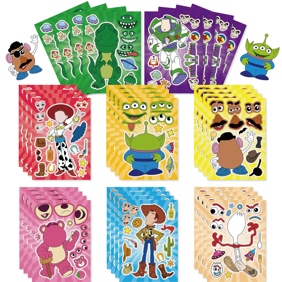 Toy Story Party Decoration Tableware Paper Plates Party Favors Gift Tablecloth BirthdayParty Supplies Toys Stamp Bracelet